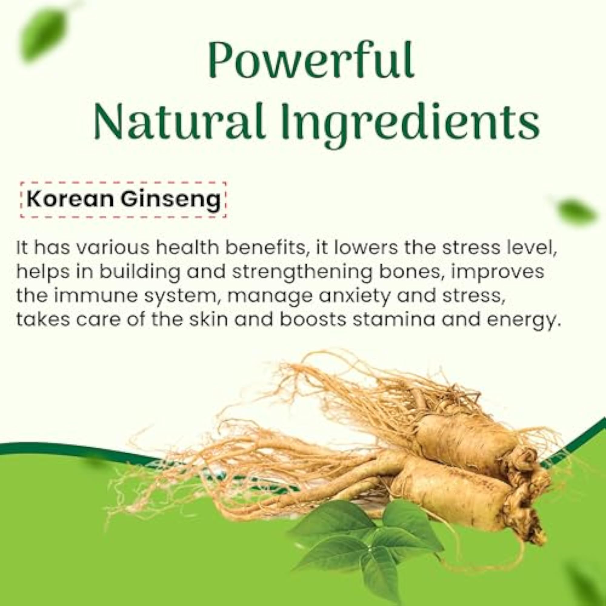 Cipzer Ginseng Capsule for Energy & Immunity